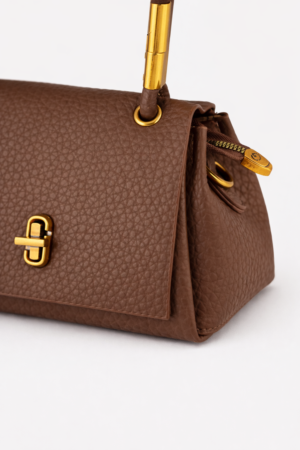 Noor Brown Elegant Satchel