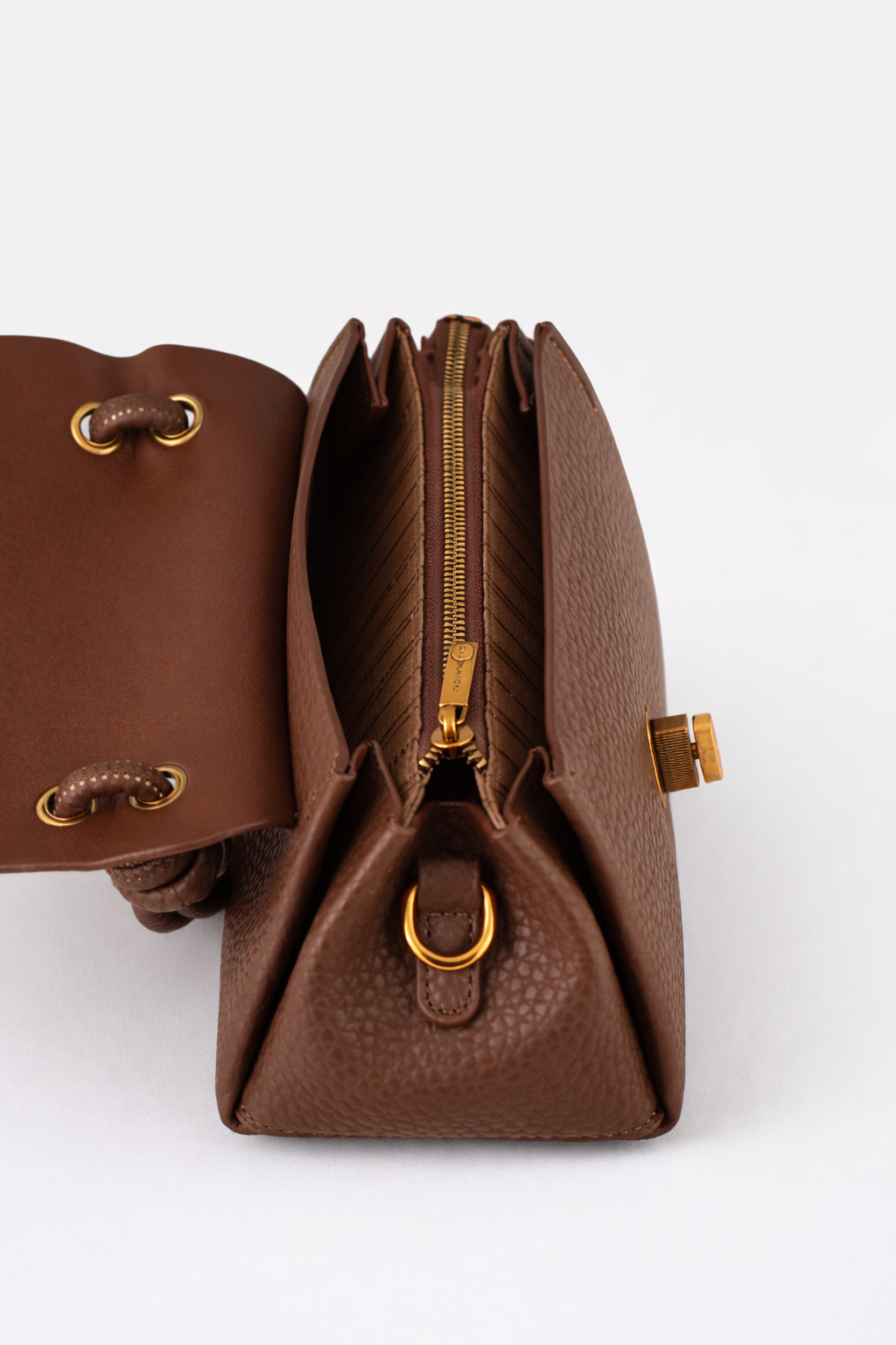 Noor Brown Elegant Satchel
