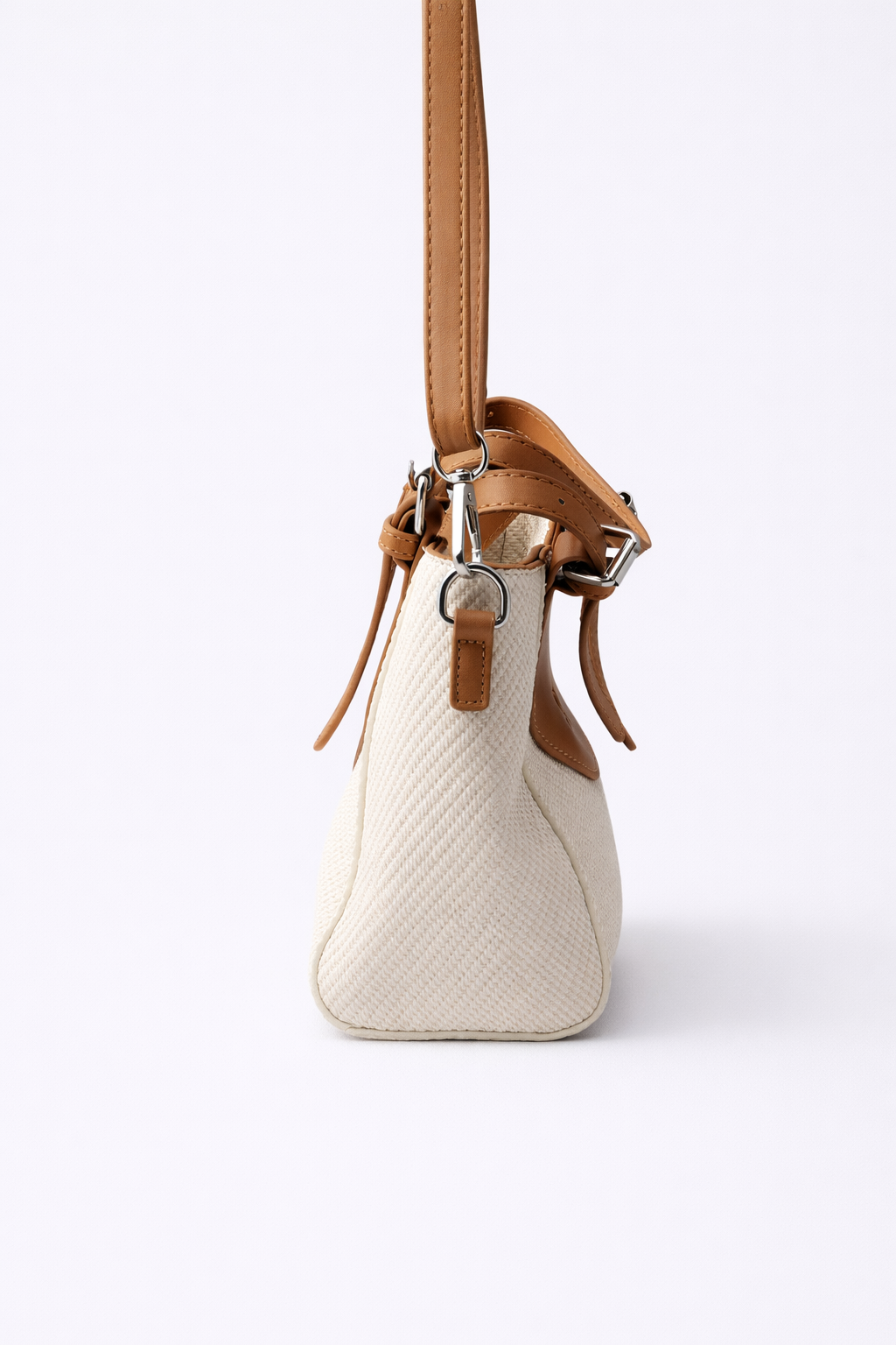 Ivory Tan Chic Shoulder Bag