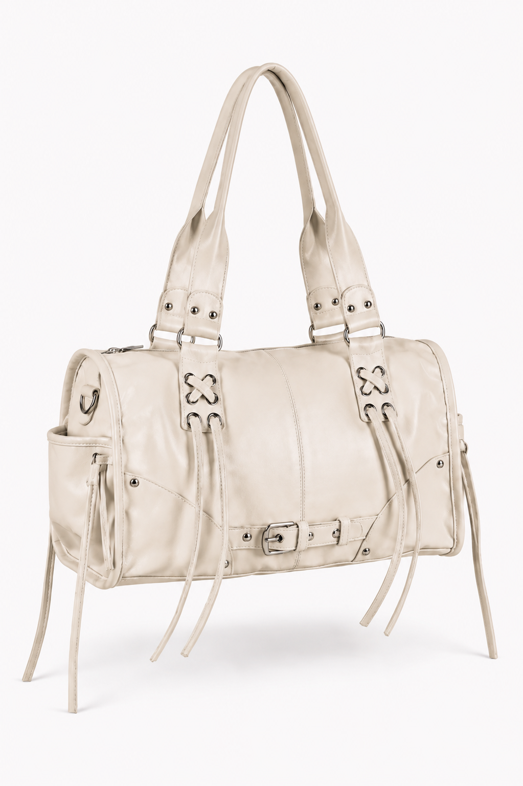 ayla vanilla cream buckle shoulder bag3