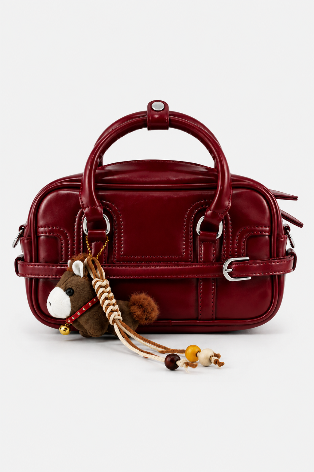 luna ruby red charm satchel1