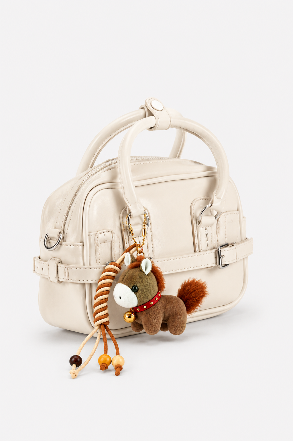 luna vanilla ivory charm satchel3