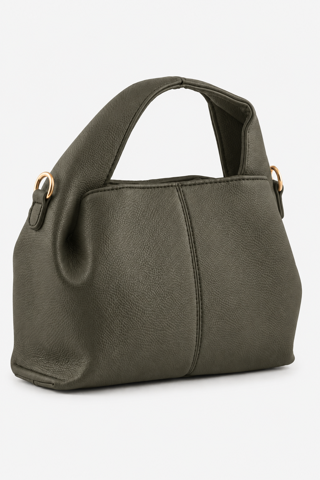 sana deep olive hobo shoulder bag2