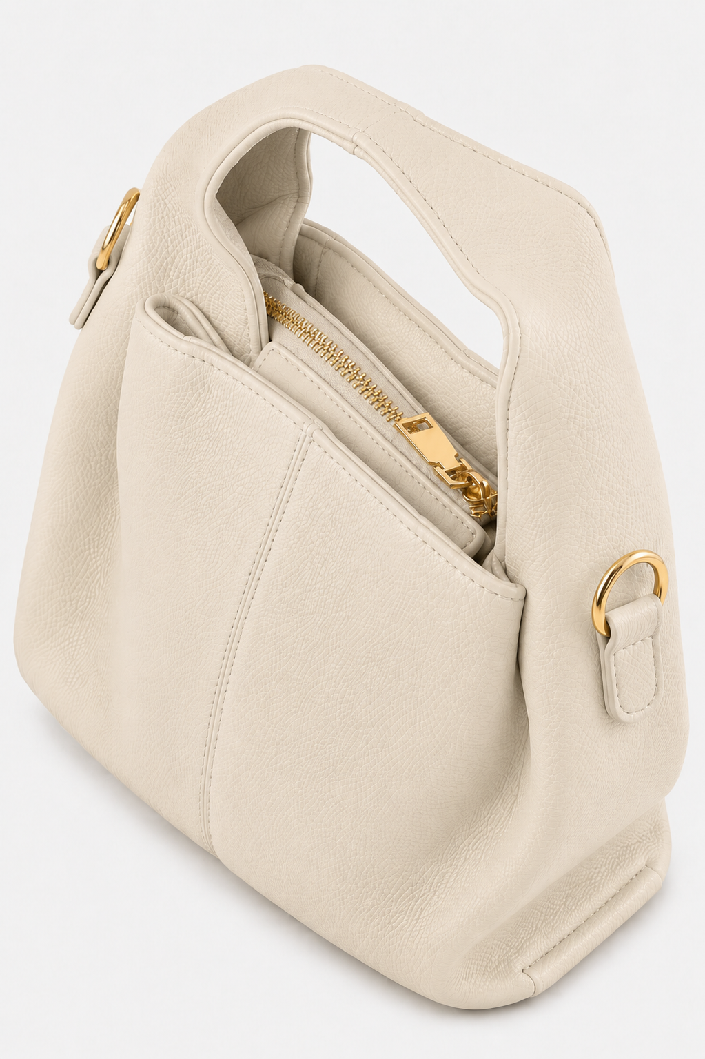 sana warm ivory hobo shoulder bag2